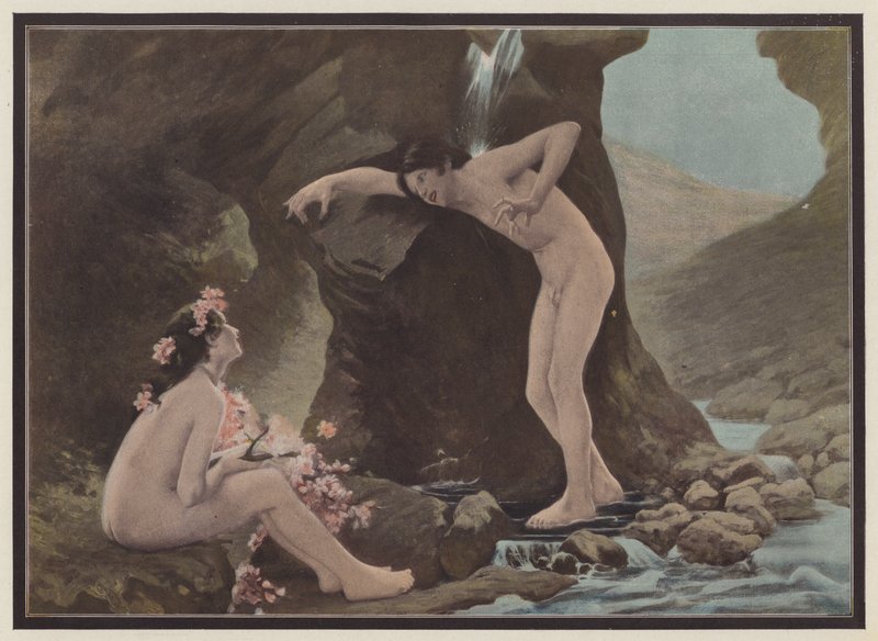 Een scène uit Daphnis en Chloe door European School