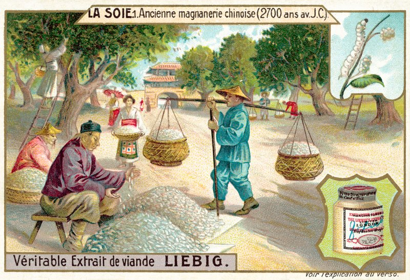 Oude Chinese magnanerie, 2700 v.Chr. door European School
