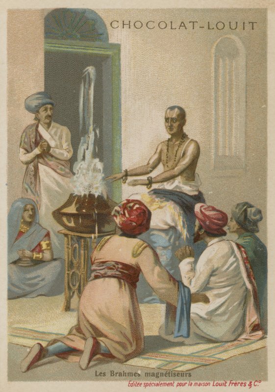 Brahmaan die water opwekt door magnetisme, India door European School