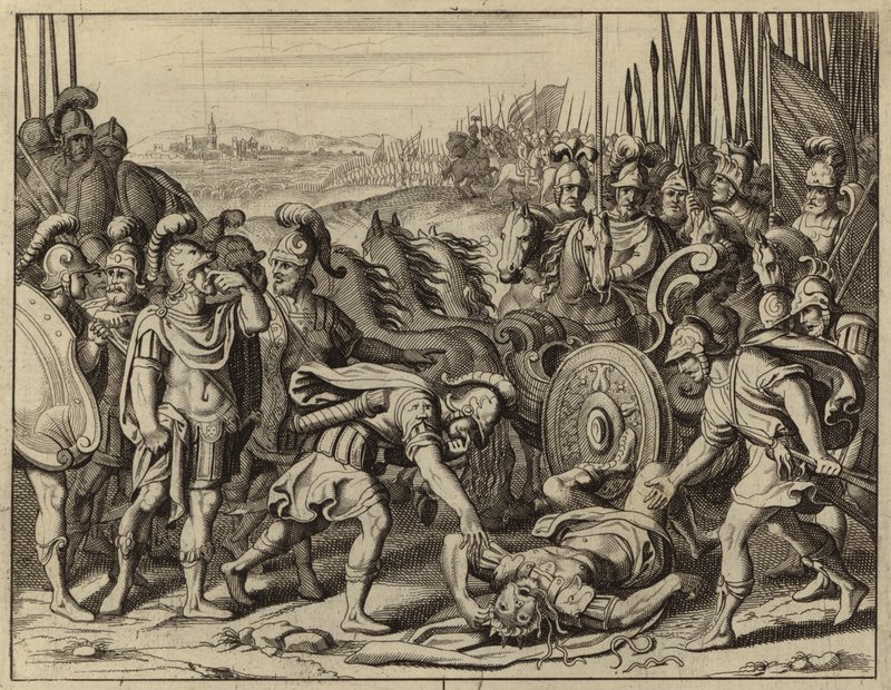 Dood van Antiochus door European School
