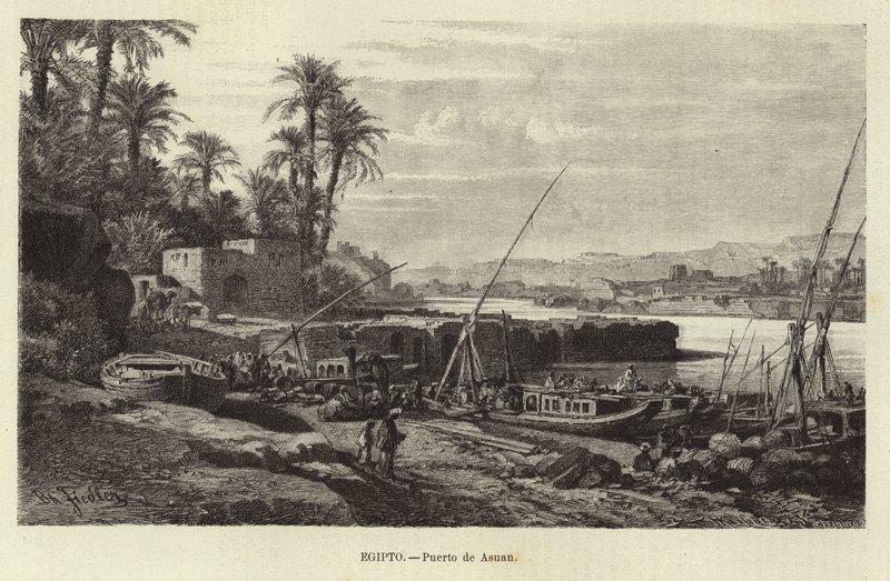 Egypte - Haven van Aswan door European School