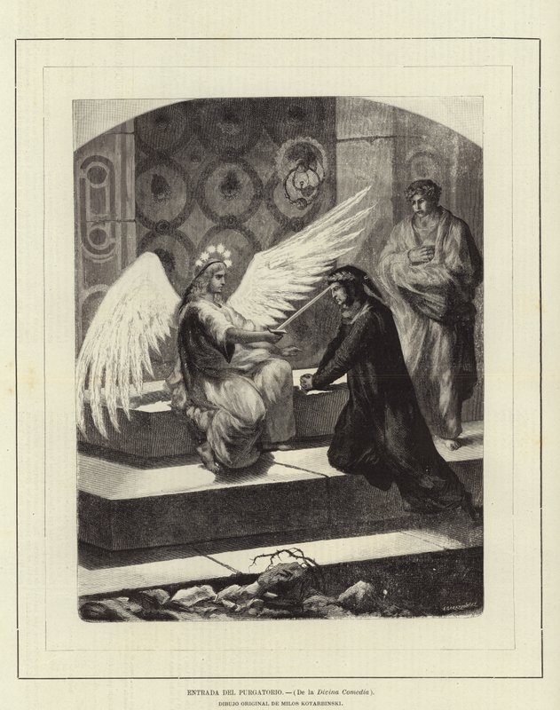Ingang naar het Vagevuur (De Goddelijke Komedie) door European School