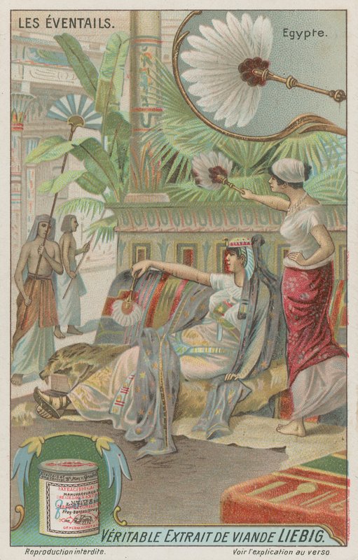 Waaiers in het Oude Egypte door European School