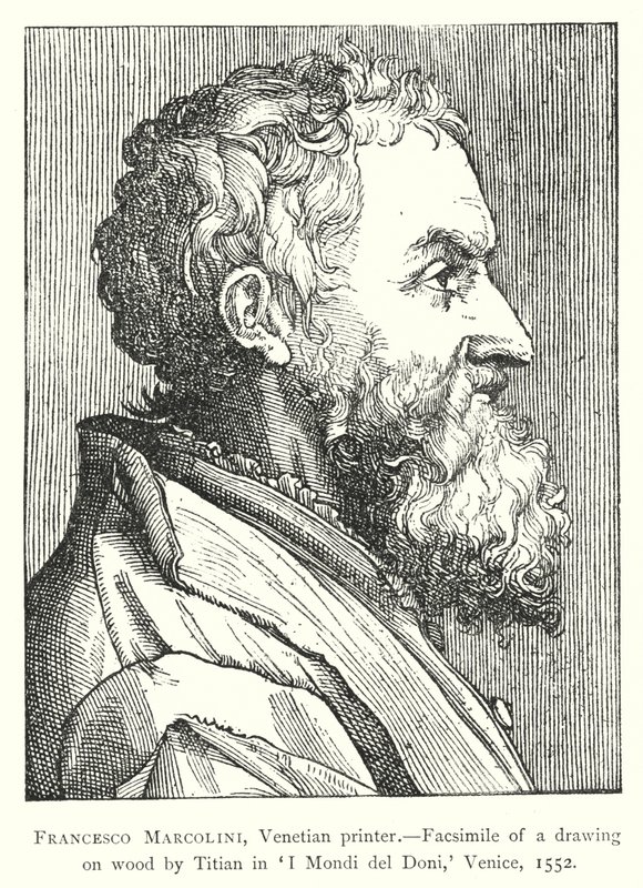 Francesco Marcolini, Venetiaanse drukker door European School