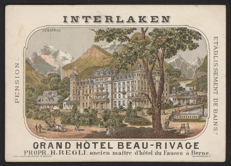 Grand Hotel Beau-Rivage, Interlaken door European School