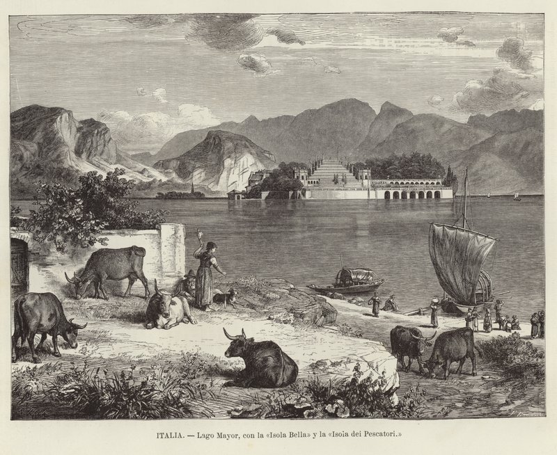 Italië - Lago Maggiore, met de Isola Bella en Isola dei Pescatori door European School