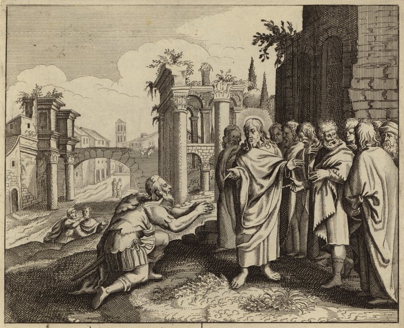 Jezus Christus geneest de zoon van een ambtenaar (Johannes 4) door European School