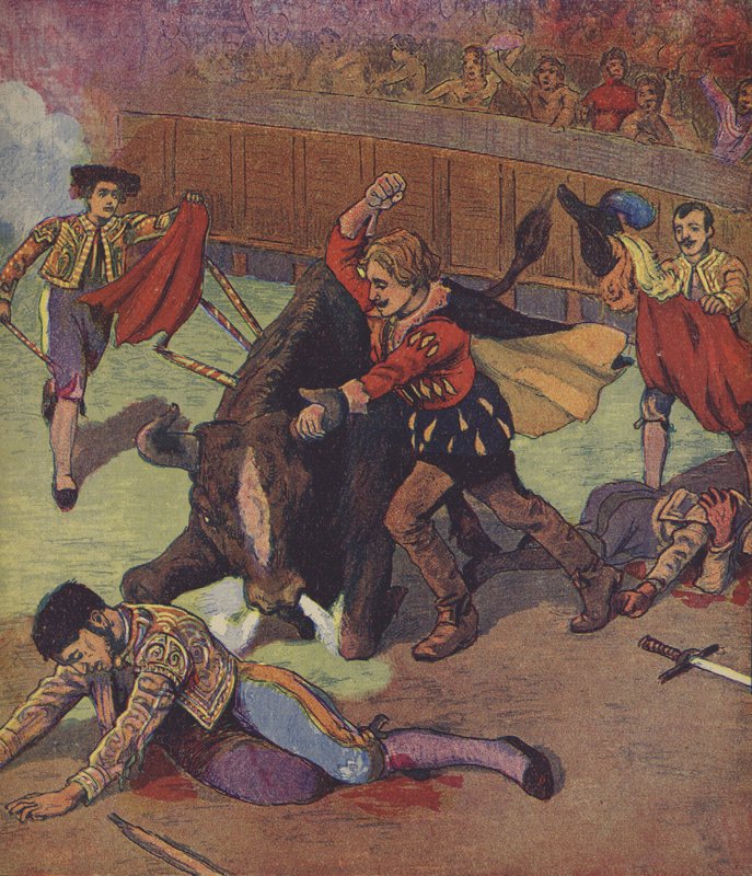 Klaus Störtebeker (kleurenlitho) door European School