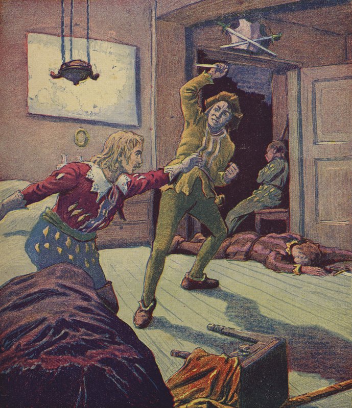 Klaus Störtebeker (kleurenlitho) door European School