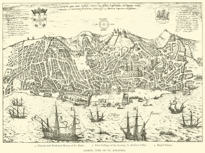 Lissabon, tijd van St. Ignatius door European School