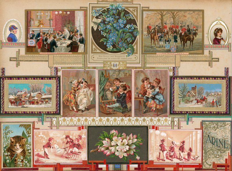 Pagina uit Sammelsurium Volume XI door European School