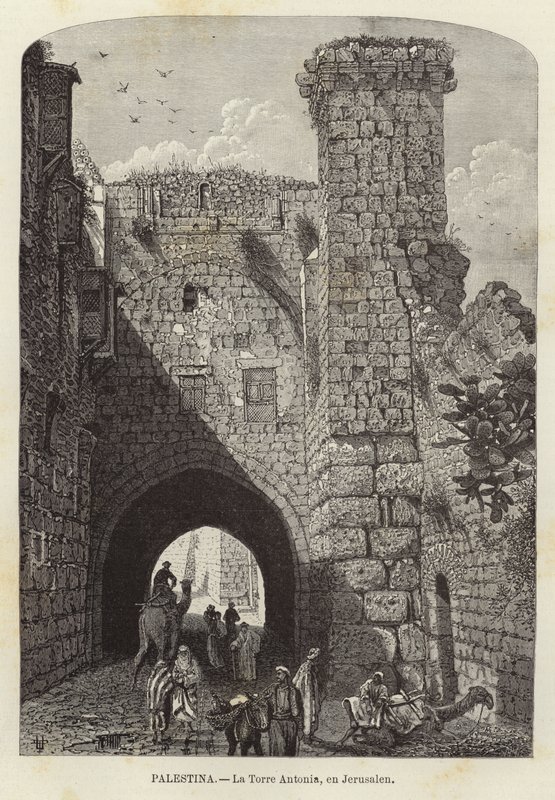 Palestina, De Antonia Toren in Jeruzalem door European School