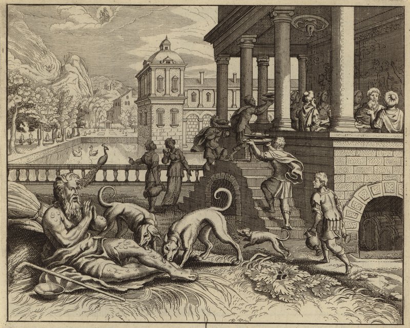 Gelijkenis van de rijke man en Lazarus de bedelaar door European School