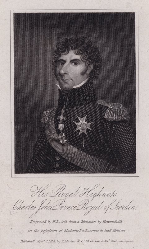 Prins Karel Johan van Zweden, later koning Karel Johan XIV door European School