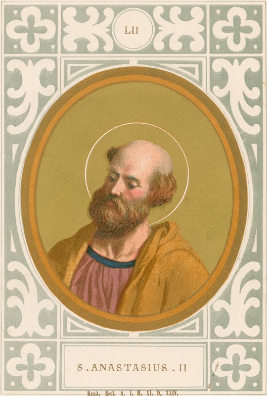 S. Anastasius II door European School