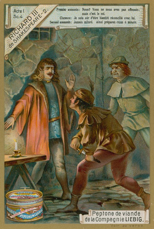 De hertog van Clarence en zijn moordenaars, Act I, Scene IV uit 