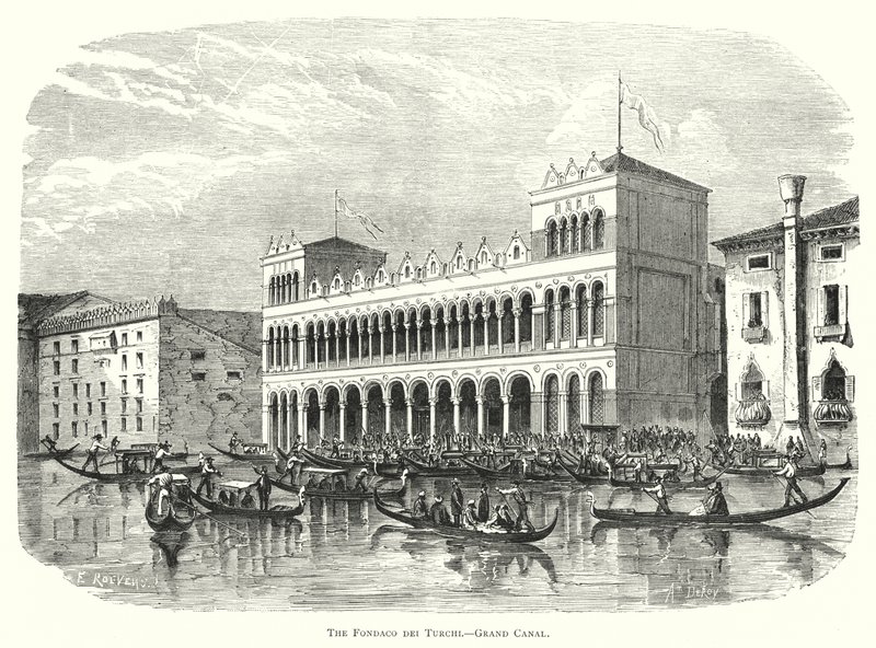 De Fondaco dei Turchi, Canal Grande door European School