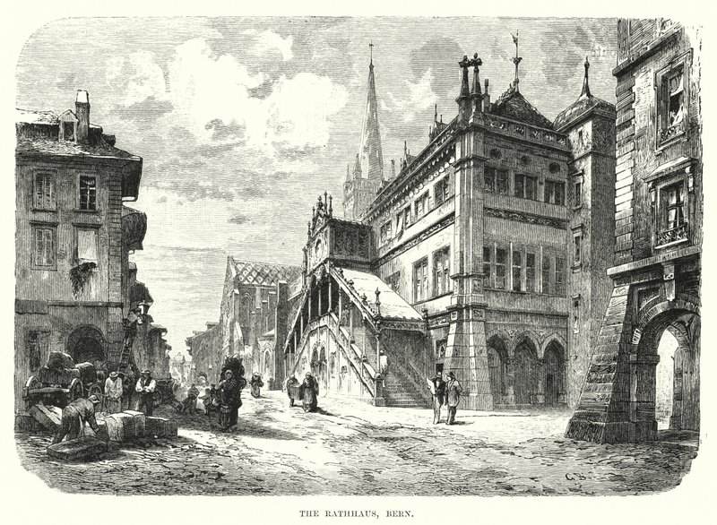 Het Rathhaus, Bern door European School