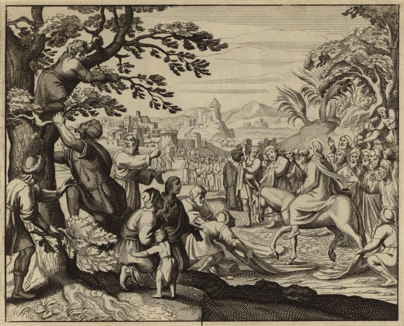 Triomfantelijke intocht van Jezus Christus in Jeruzalem door European School