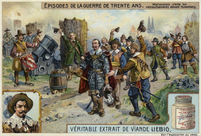 Wallenstein bezoekt de verschansingen voor Neurenberg, 1632 door European School