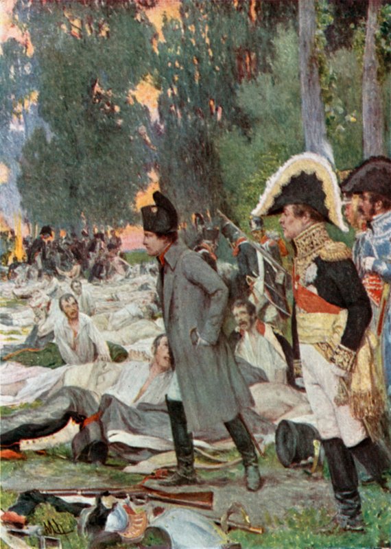 Na Aspern door Felicien baron de Myrbach-Rheinfeld
