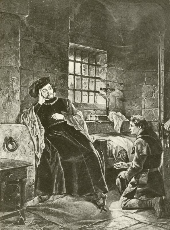 Koning Richard de Tweede. Act V, Scene V door Felix Octavius Carr Darley