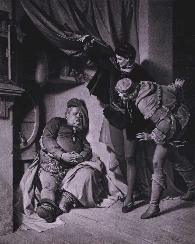Scène uit Shakespeare