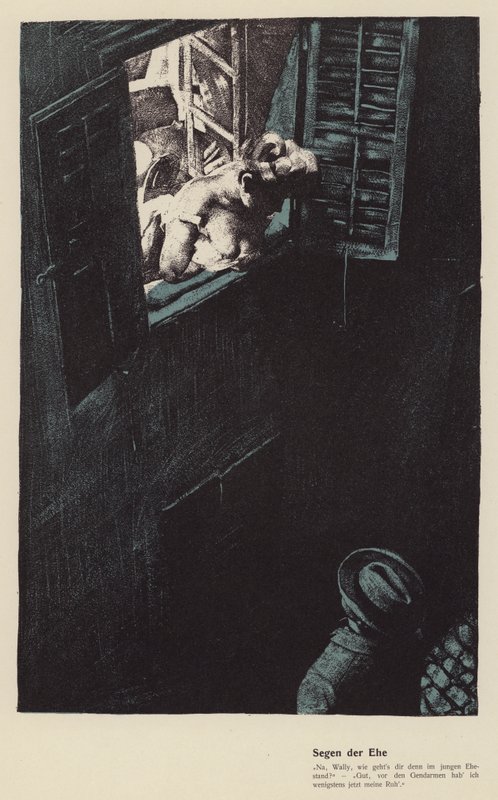 Zegeningen van het huwelijk door Ferdinand von Reznicek
