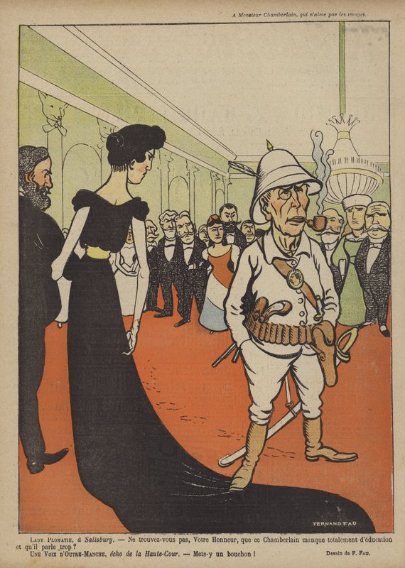 Illustratie voor Le Rire door Fernand Fau