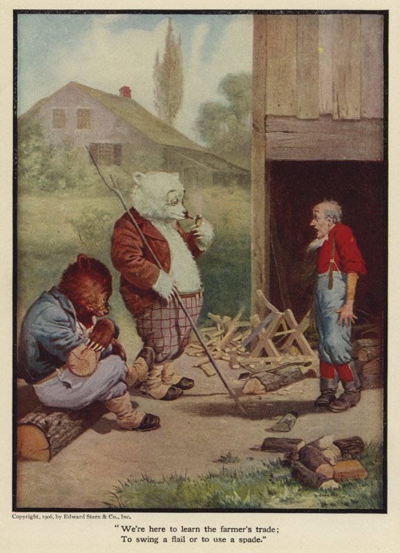 We zijn hier om het boerenvak te leren; om een dorsvlegel te zwaaien of een spade te gebruiken. door Floyd V. Campbell