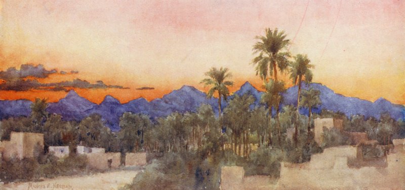 Zonsondergang door Frances Nesbitt