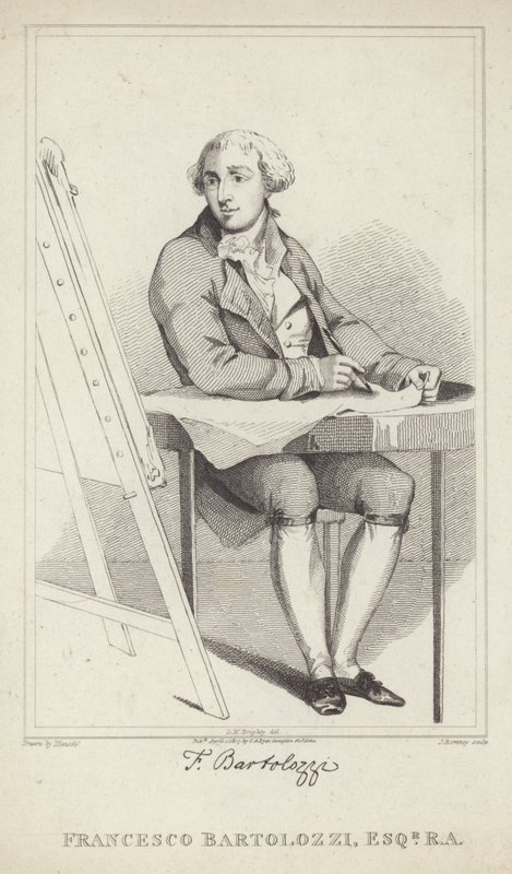 Francesco Bartolozzi door Francesco Bartolozzi