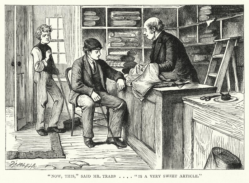 Illustratie voor Great Expectations door Charles Dickens door Francis Arthur Fraser