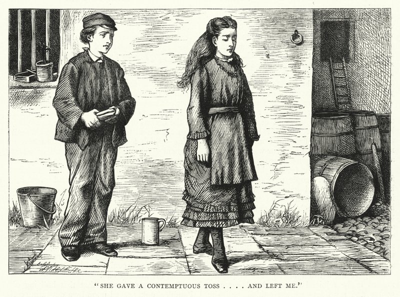 Illustratie voor Great Expectations door Charles Dickens door Francis Arthur Fraser