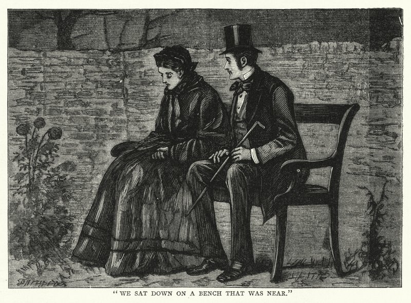 Illustratie voor Great Expectations door Charles Dickens (gravure) door Francis Arthur Fraser
