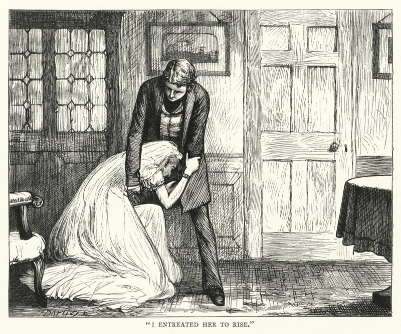 Illustratie voor Great Expectations door Charles Dickens door Francis Arthur Fraser