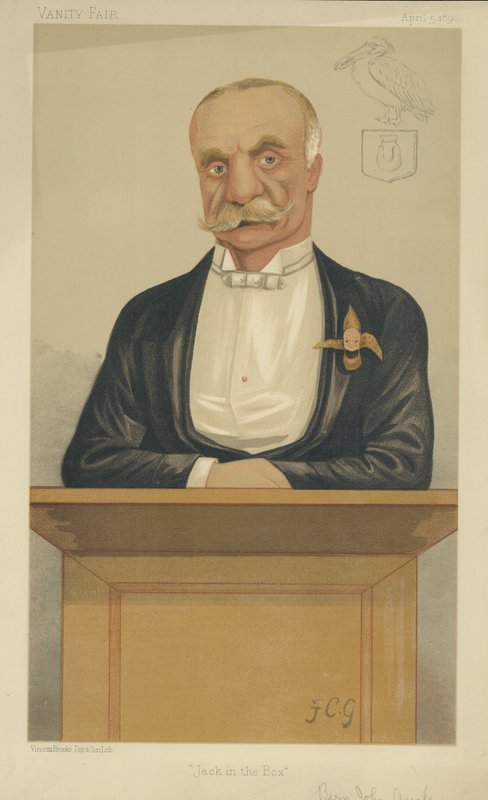 Meneer Bernard John Angle door Francis Carruthers Gould