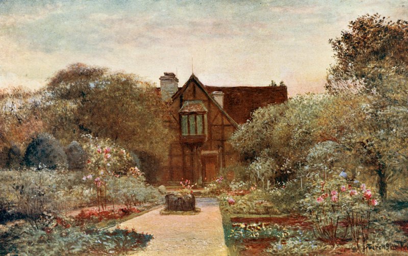 Geboortehuis van Shakespeare door Francis S. Walker