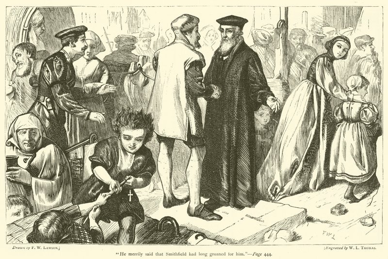 Hij zei vrolijk dat Smithfield lang naar hem had verlangd door Francis Wilfred Lawson