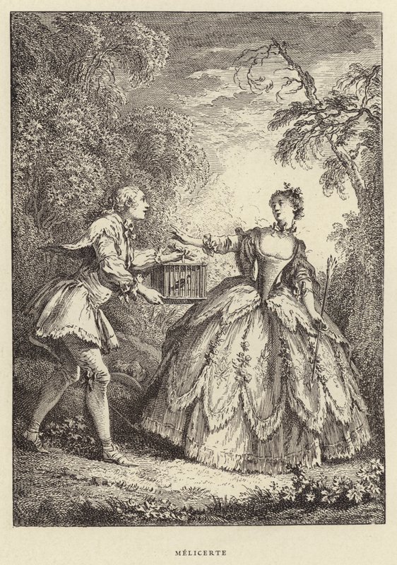 Melicerte door Francois (after) Boucher