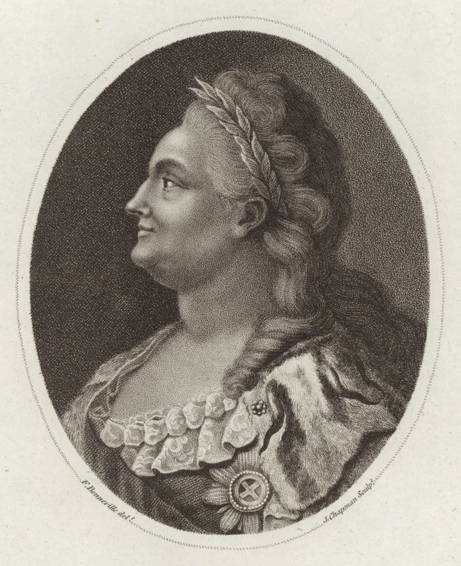 Catharina de Grote door Francois Bonneville