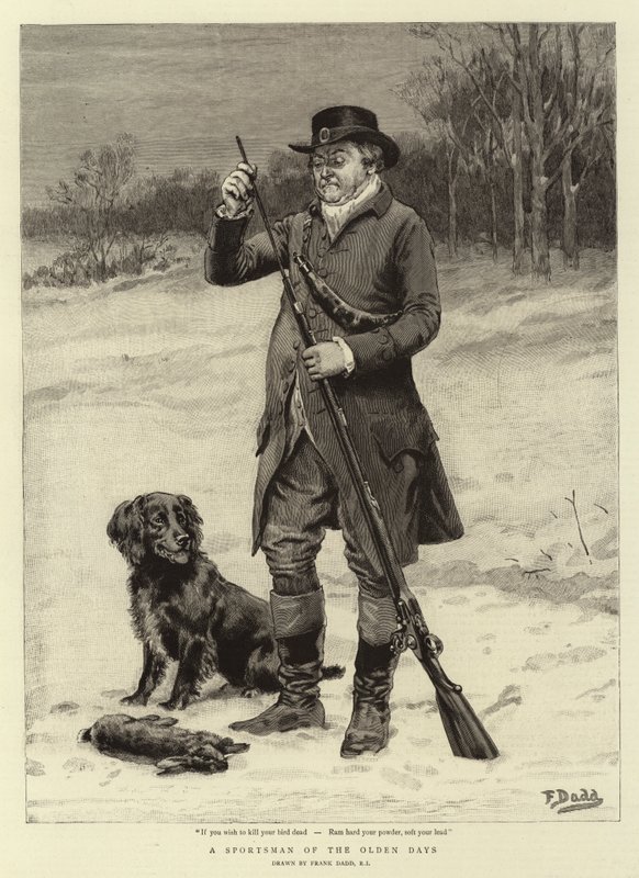 Een sportman uit de oude tijd door Frank Dadd