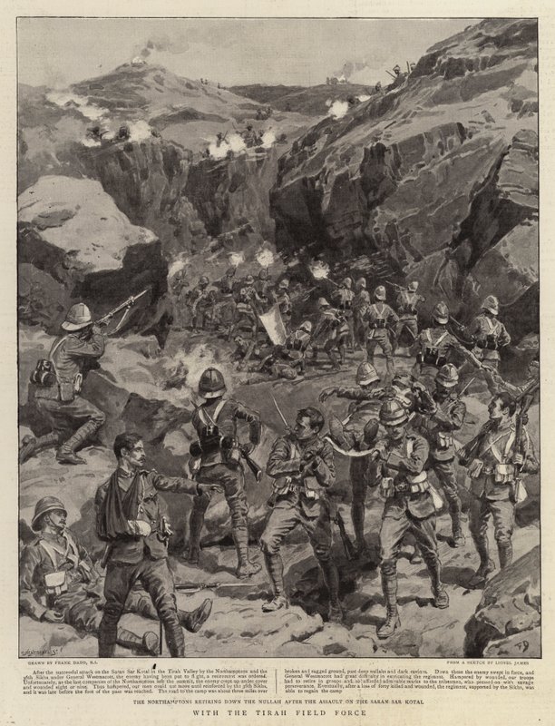 Met de Tirah Veldmacht door Frank Dadd