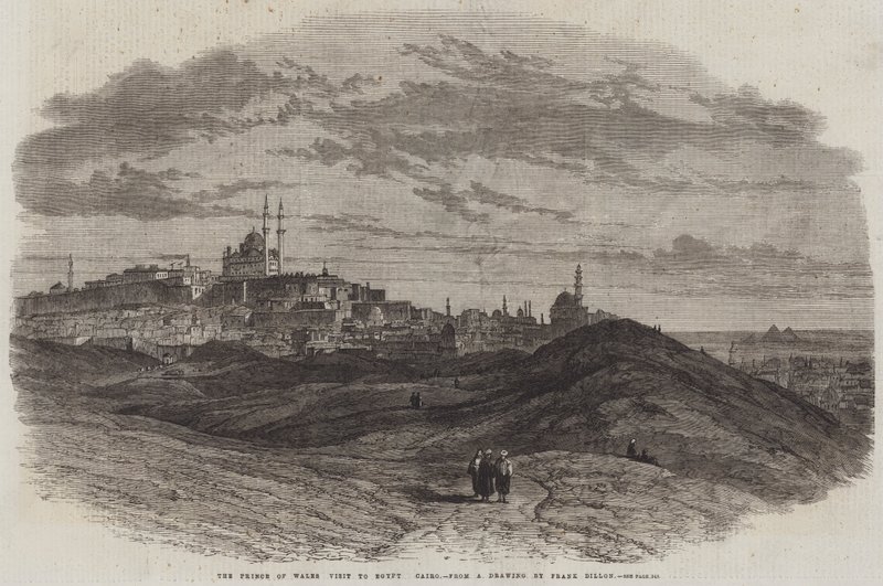 Het bezoek van de Prins van Wales aan Egypte, Caïro door Frank Dillon