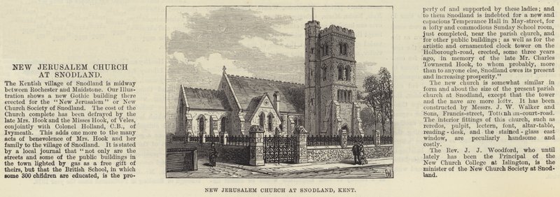 Nieuwe Jeruzalem Kerk in Snodland, Kent door Frank Watkins