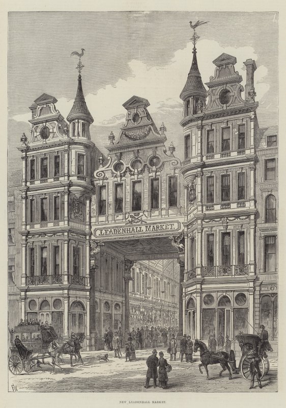 Nieuwe Leadenhall Market door Frank Watkins