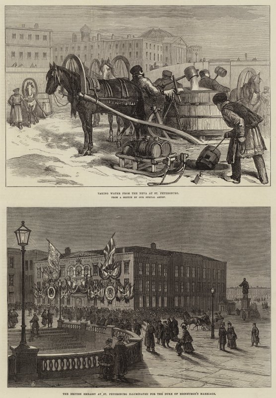 Scènes in Sint-Petersburg door Frank Watkins