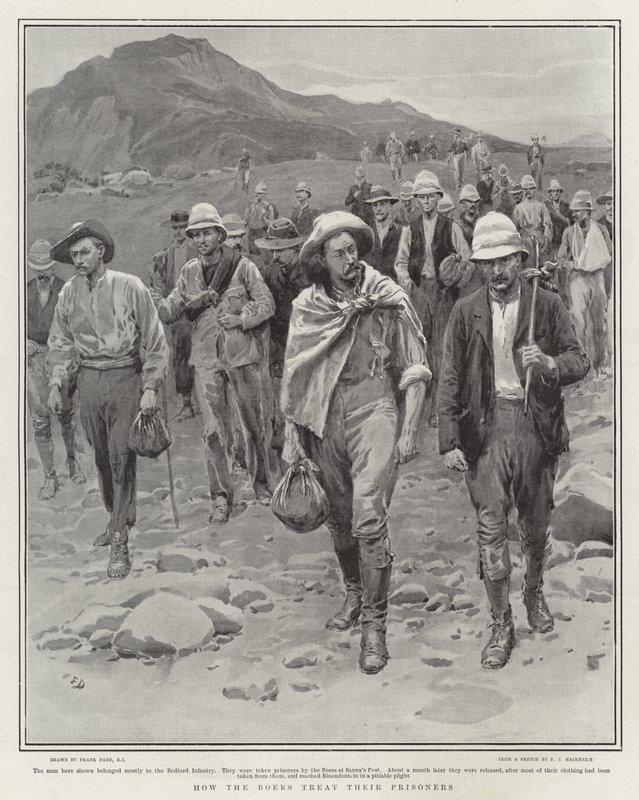Hoe de Boeren hun Gevangenen Behandelen door Frank Dadd