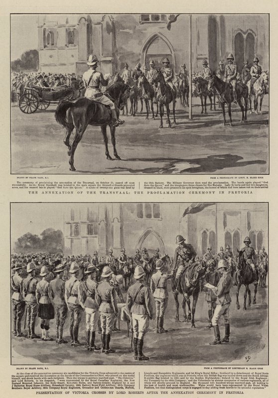 De annexatie van de Transvaal door Frank Dadd