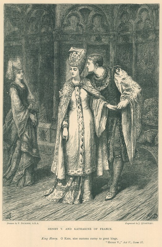 Illustratie voor Shakespeare